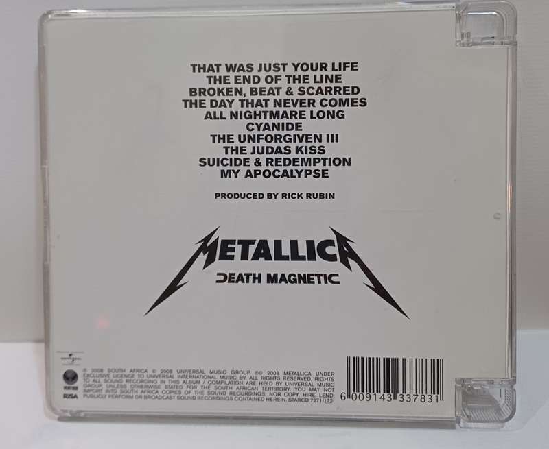 CD - Metallica - Death Magnetic (Fancy CD Case)